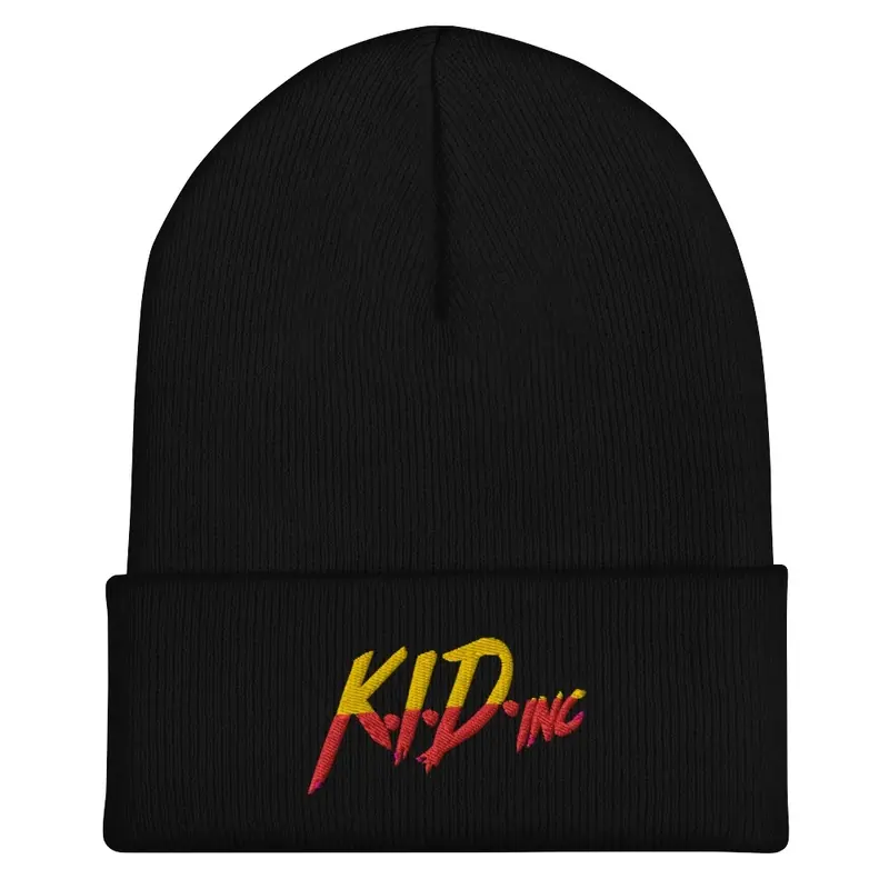 K.I.D. Inc. Baseline Logo Beanies